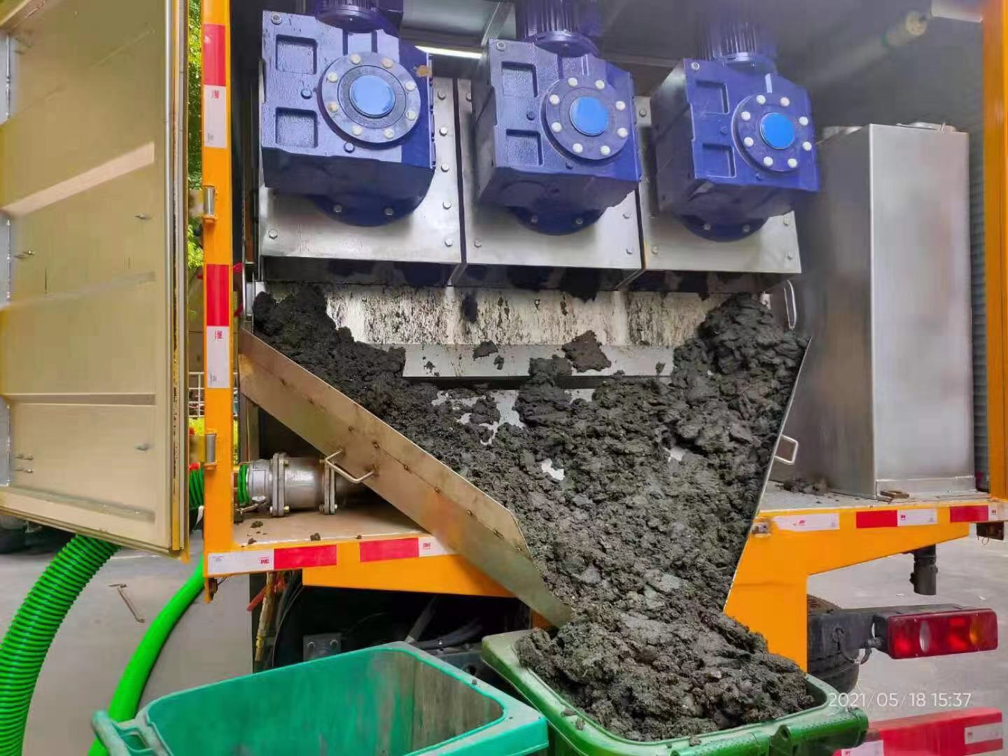 云龙化粪池清掏城市维护站-泥浆净化干湿分离处理